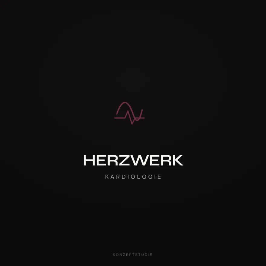Logo-Konzept Herzwerk Kardiologie